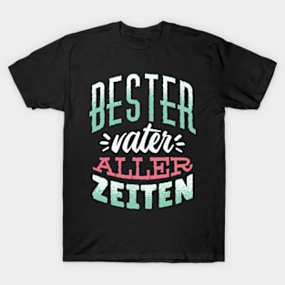 German Best Father Design T-Shirt